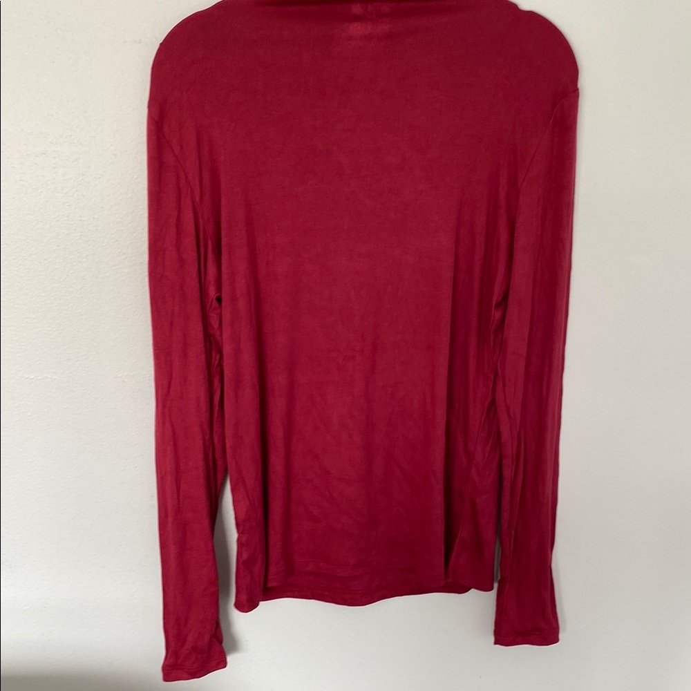 Maurices 24/7 Raspberry Long Sleeve Tee - Picture 3 of 3